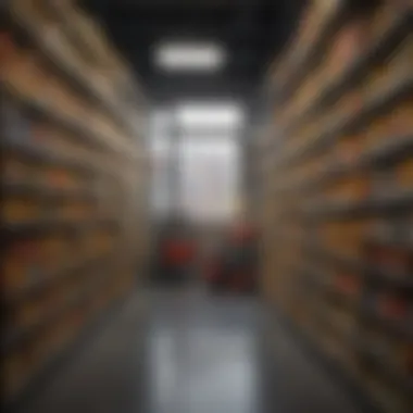 A vibrant display of Lego sets in a retail store showcasing various themes and designs.