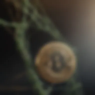 Illustration depicting the intricate web of decentralized finance protocols