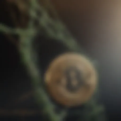 Illustration depicting the intricate web of decentralized finance protocols