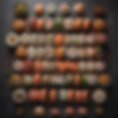Yuan Sushi Ingredients Showcase