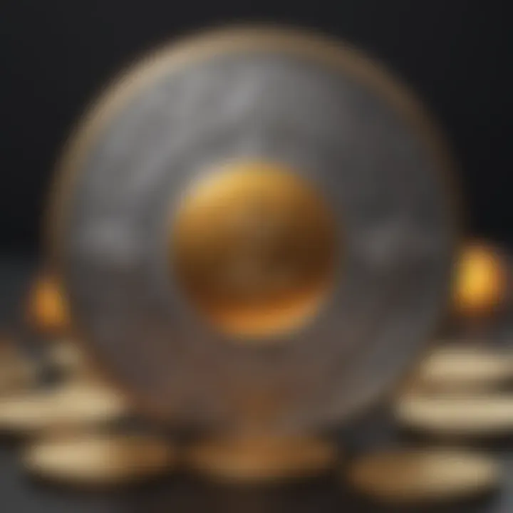 A conceptual diagram contrasting Zen currency with traditional monetary systems.